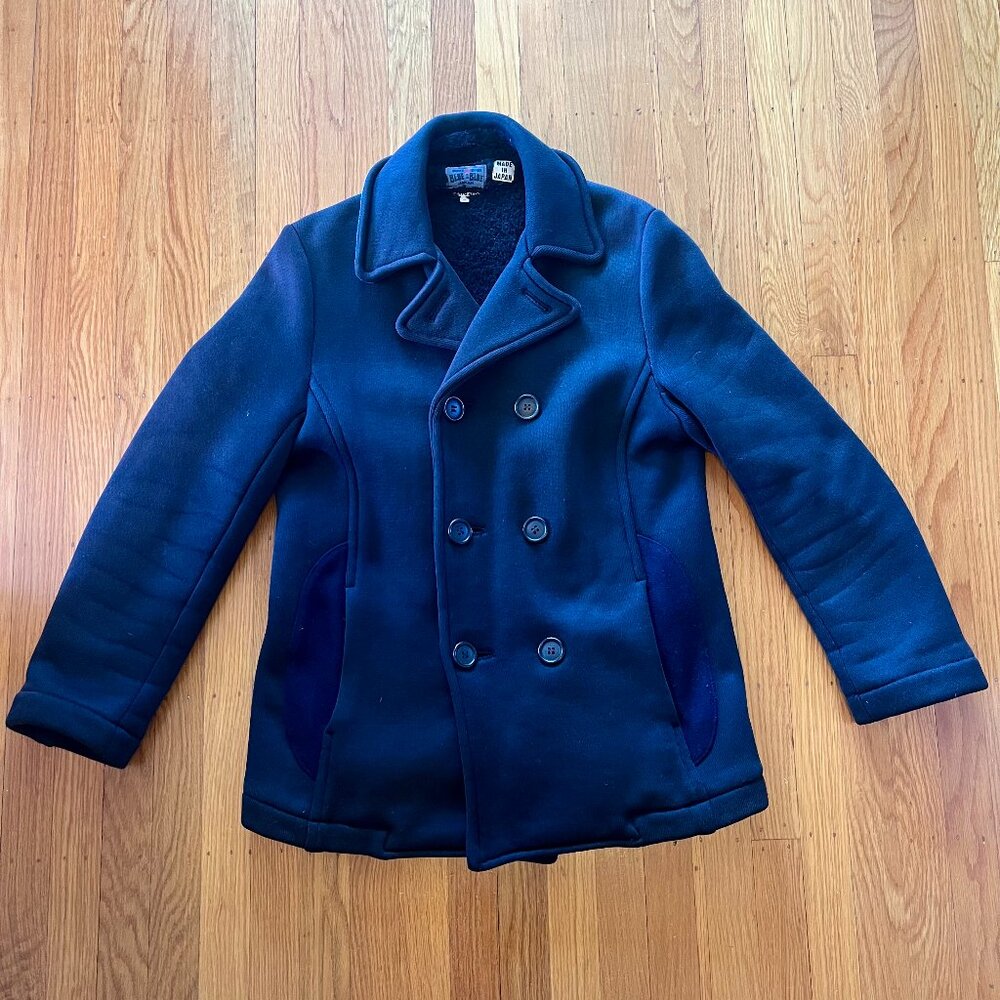 Rare Blue Blue Japan Peacoat – Premium Japanese Craftsmanship